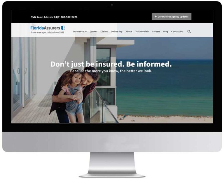 Florida Assurers website design